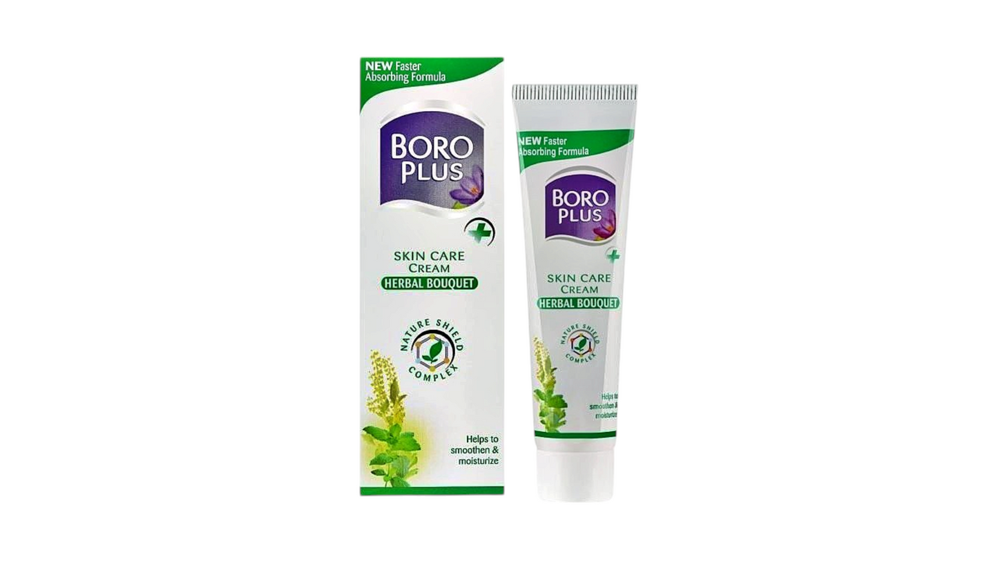 Boro Plus Herbal Bouquet Cream – Antiseptic Moisturizing Cream for Dry & Irritated Skin