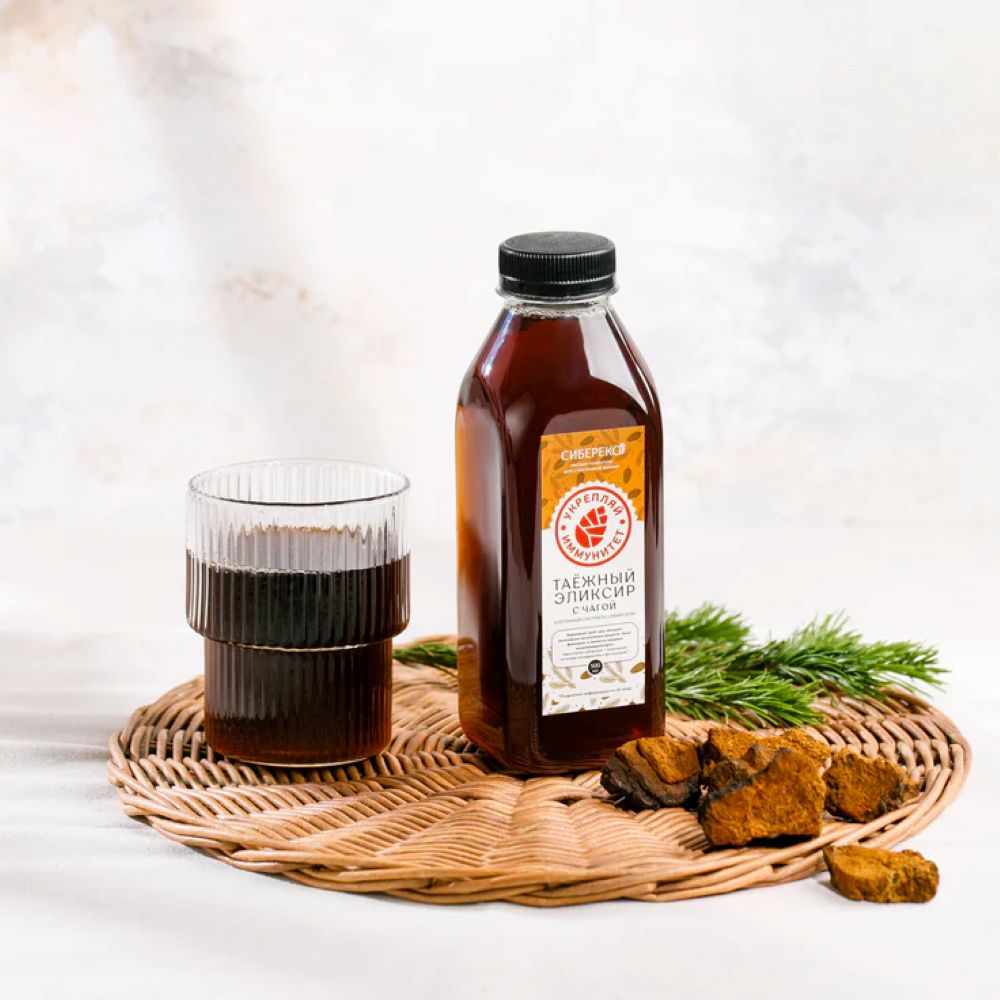 SIBEREKO, Taiga Elixir With Chaga , 500 ml