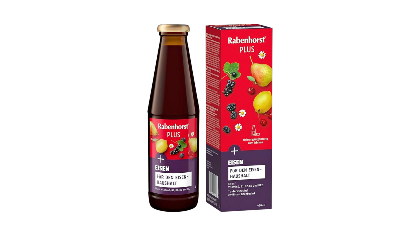 Rabenhorst, Liquid Iron Supplement Bio 450Ml