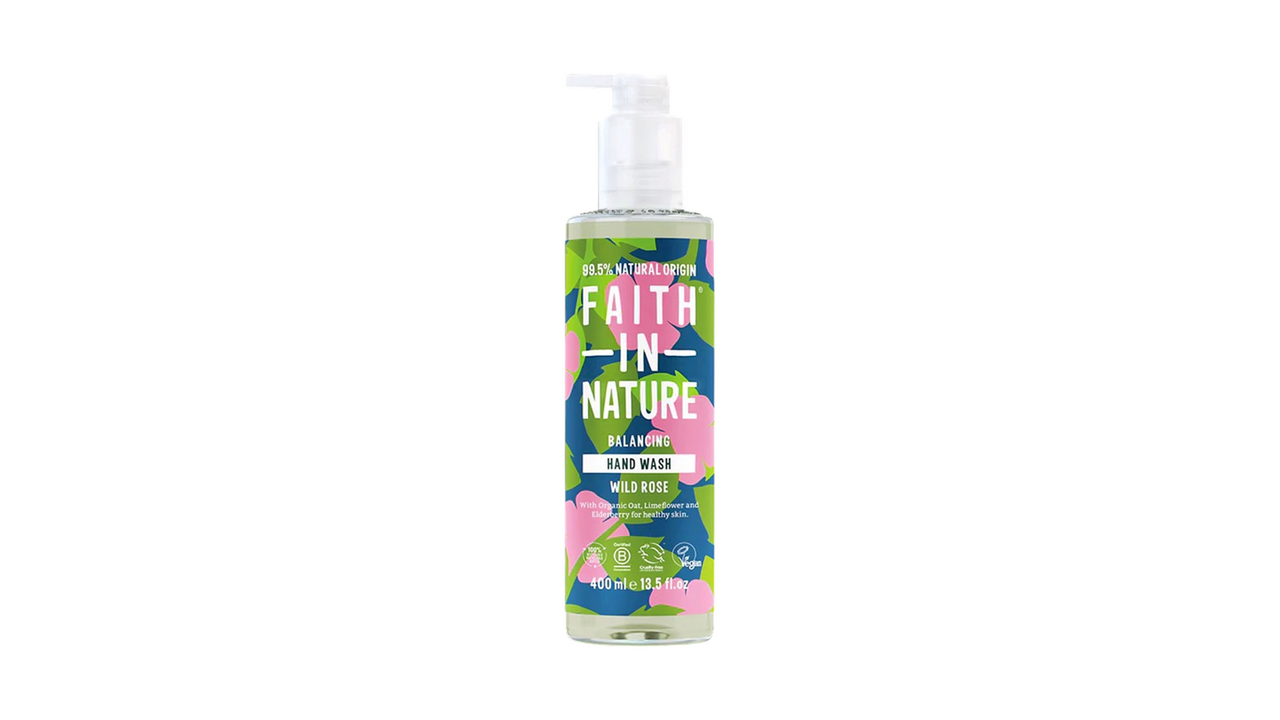 Faith In Nature, Wild Rose Hand Wash 400Ml