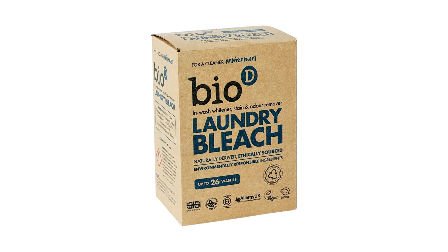 Bio-D Laundry Bleach Powder 400g – Natural Oxygen Stain Remover & Fabric Whitener