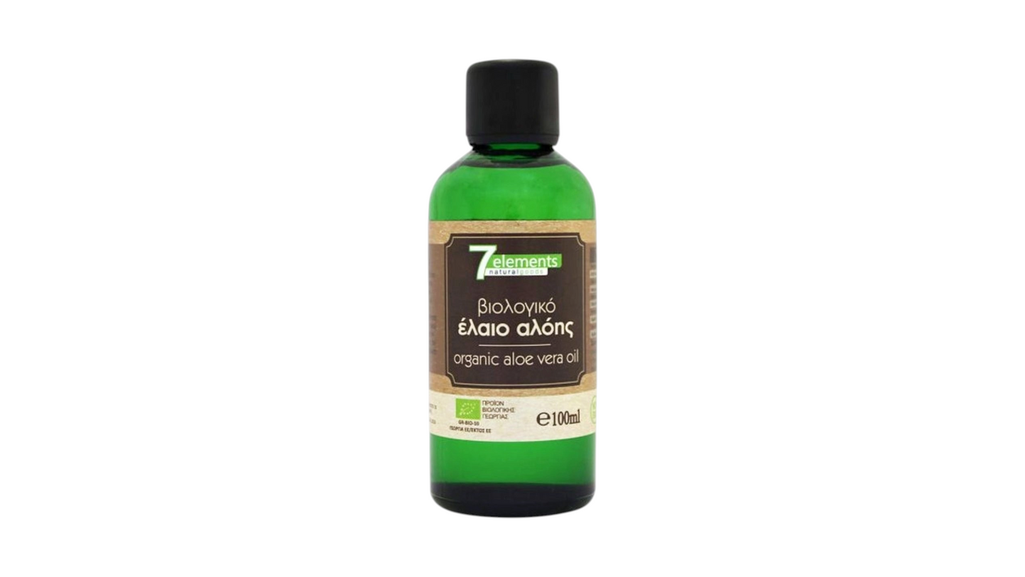 7 ELEMENTS, ORGANIC ALOE VERA OIL 100ML