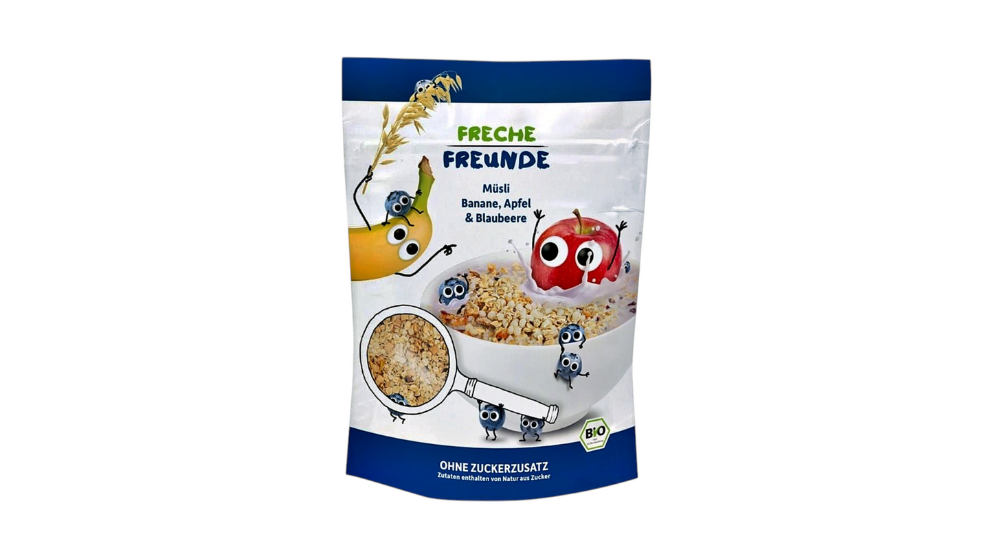 Erdbar, Blueberry Muesli 220G Bio