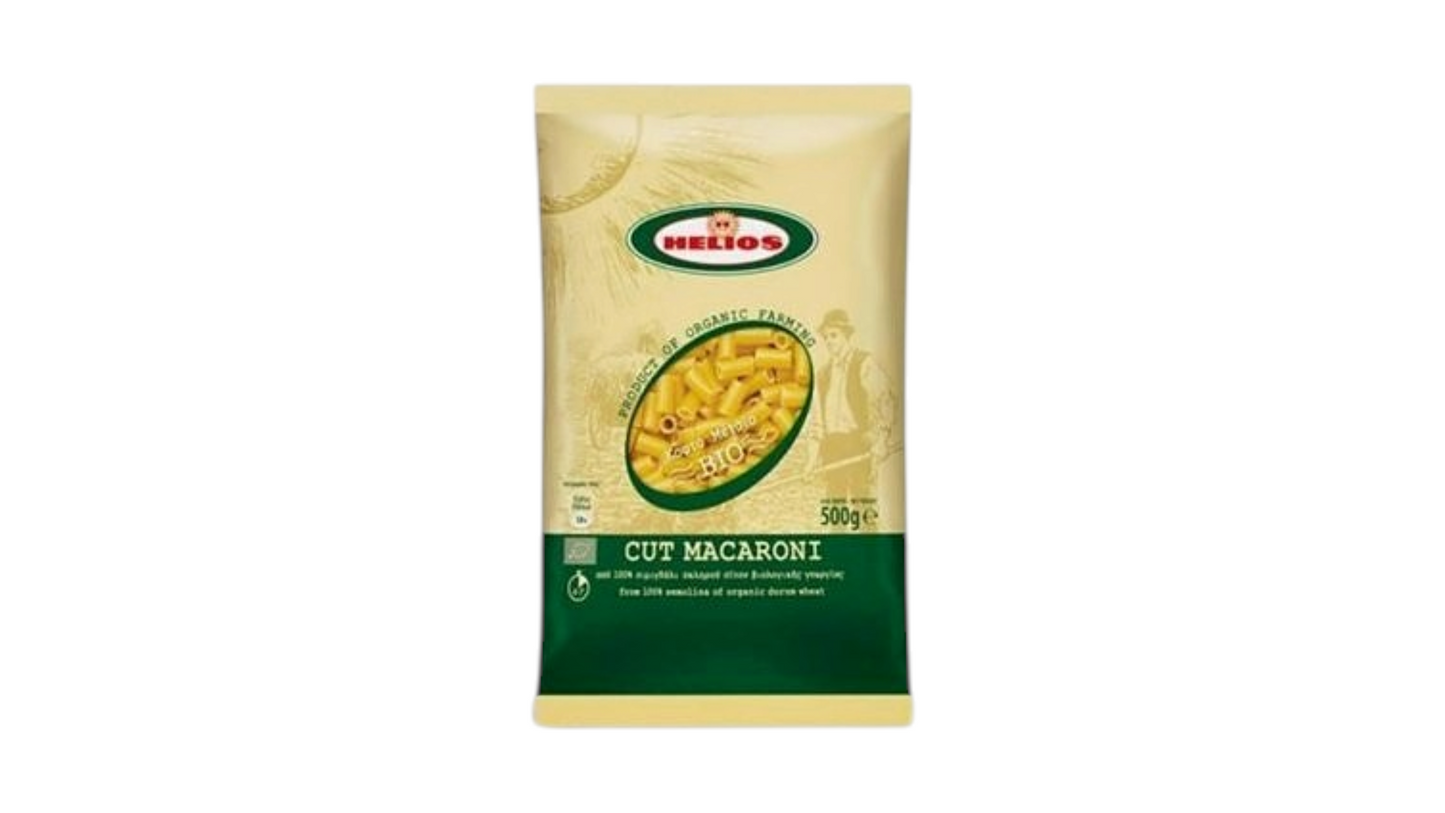 Helios, Macaroni Pasta 500G Bio