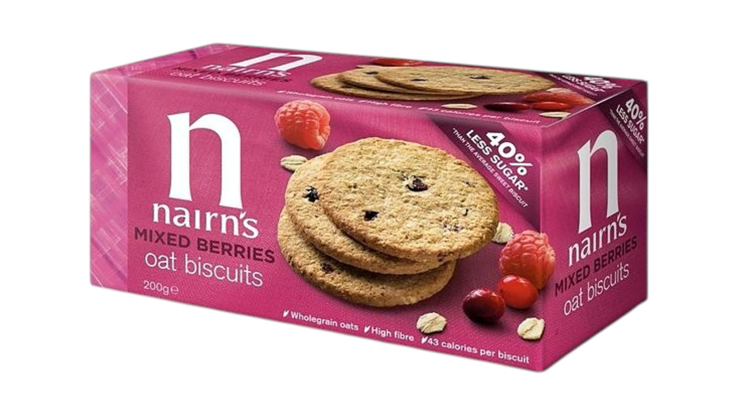 Nairns, Mixed Berries Oat Biscuits 200G