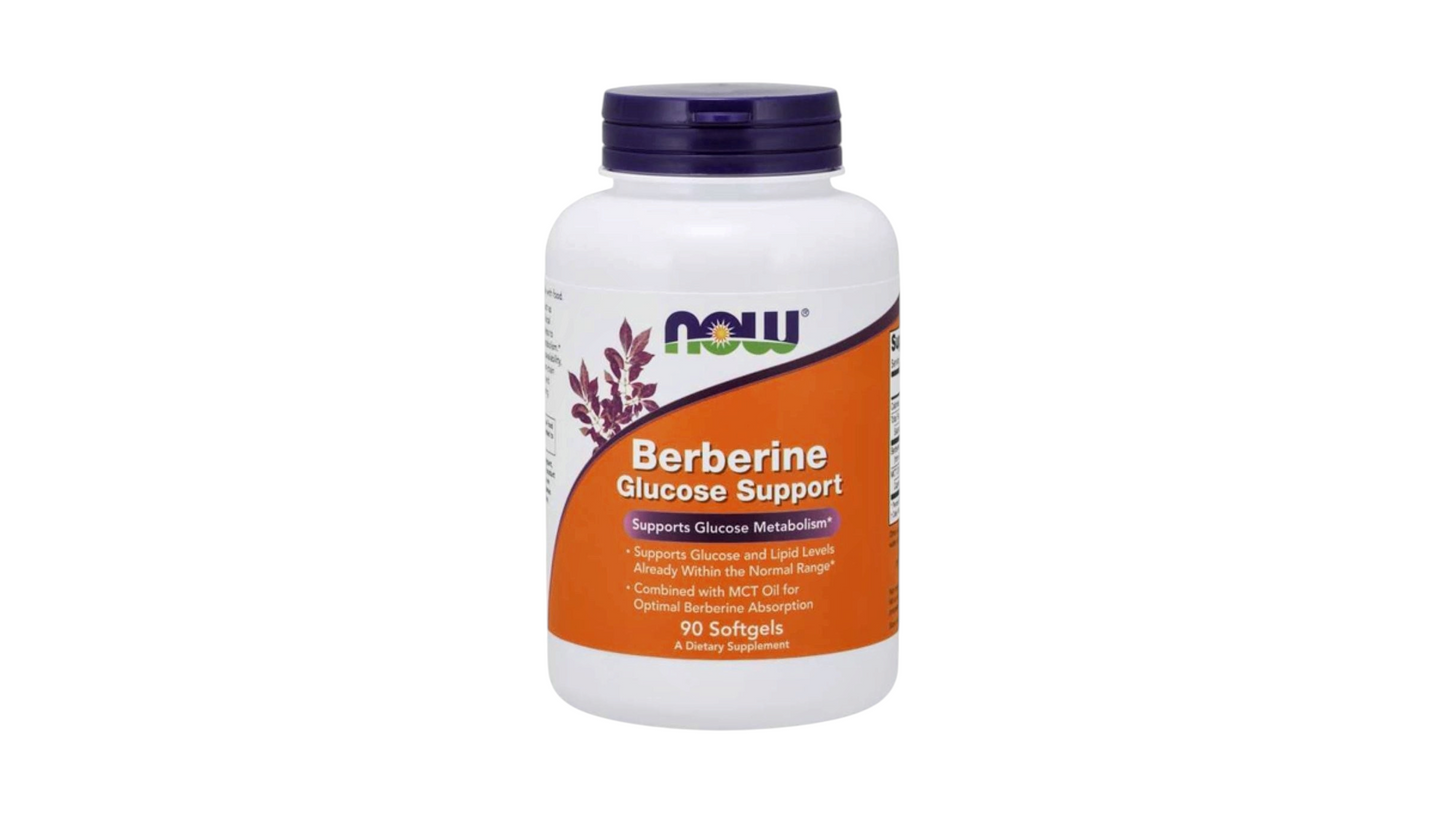 NOW, BERBERINE GLUCOSE SUPPORT 90 SOFTGELS