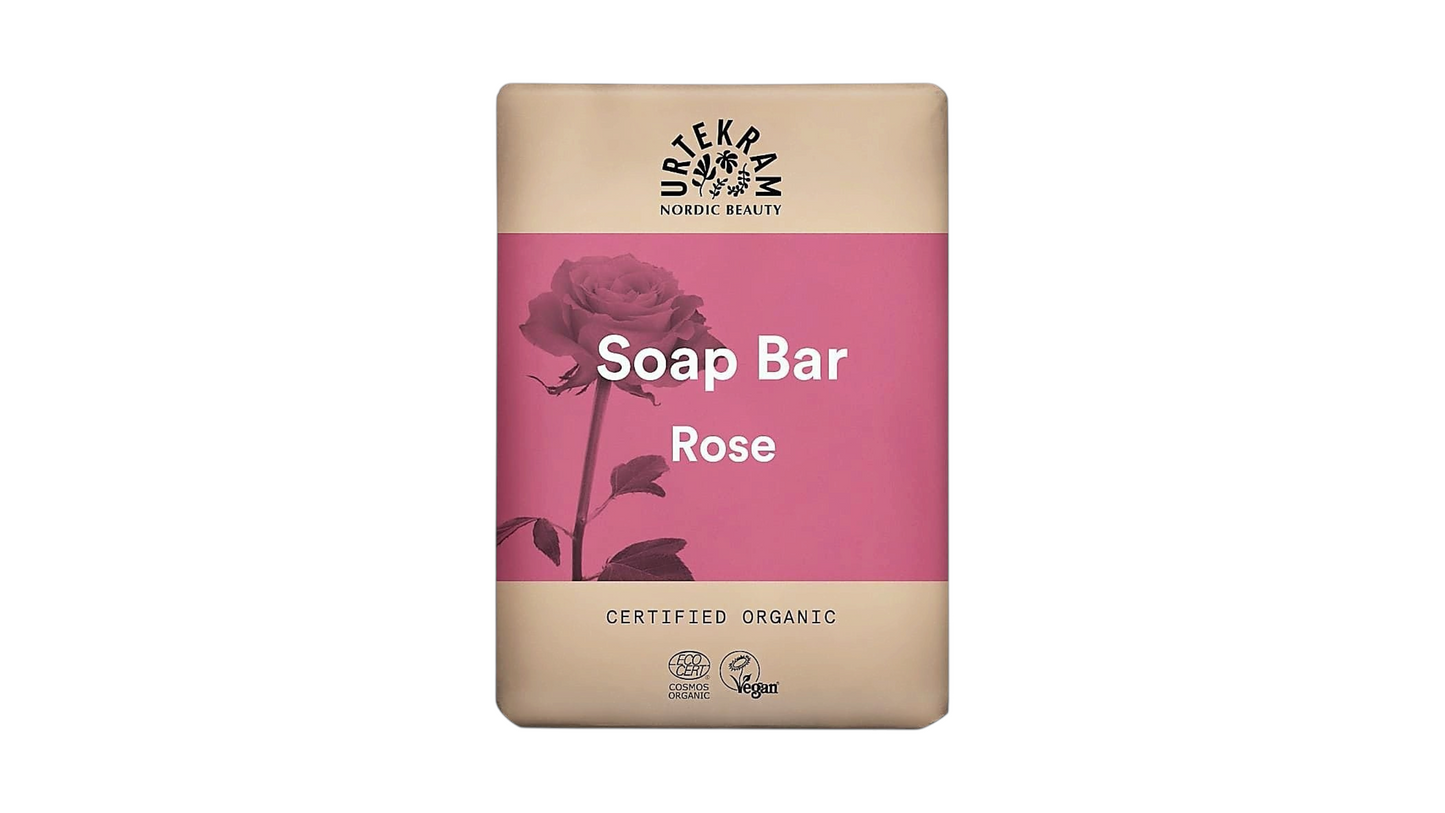 Urtekram, Bar Soap Rose 100Gr