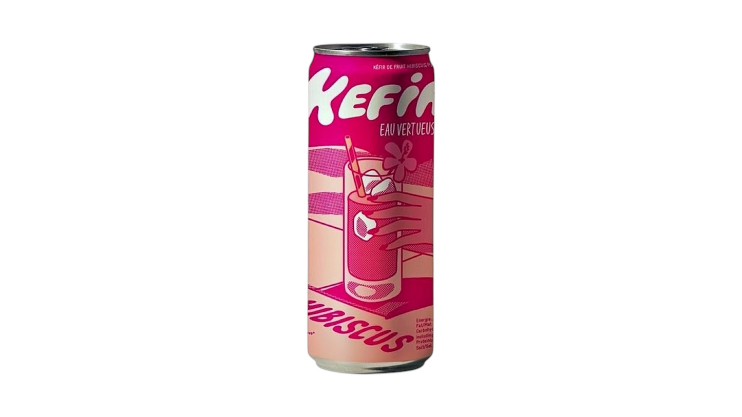 WATER KEFIR Hibiscus Blackcurrant 250 ml BIO