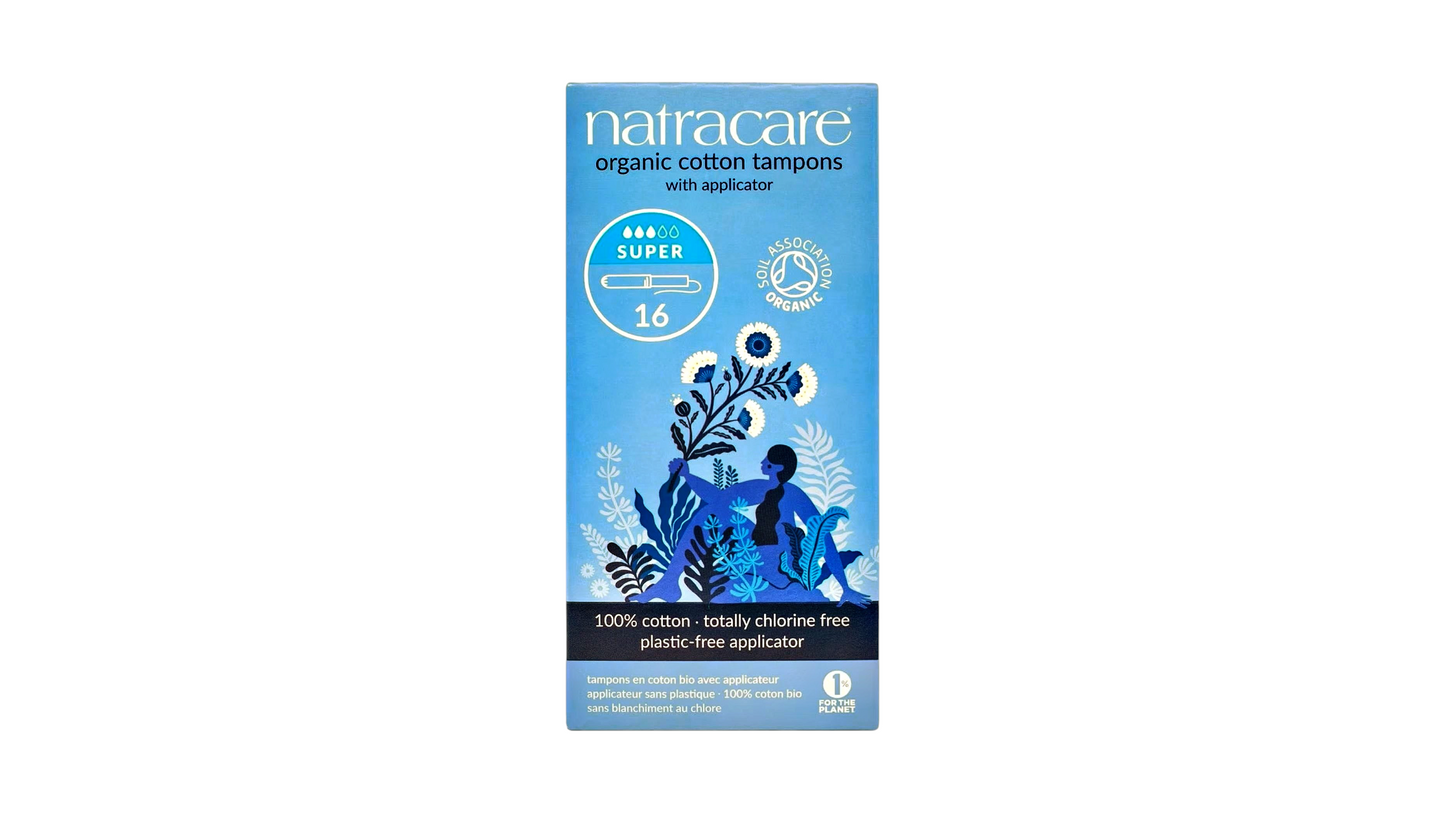 Natracare, Cotton Tampon Super 16Pcs