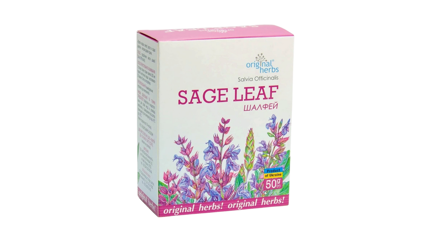 SAGE LEAVES (шалфей) 50g ORIGINAL HERBS