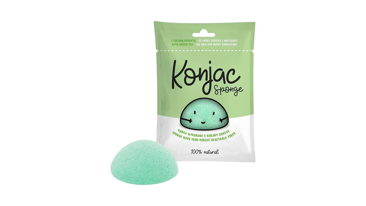 Konjac Green Sponge For Face