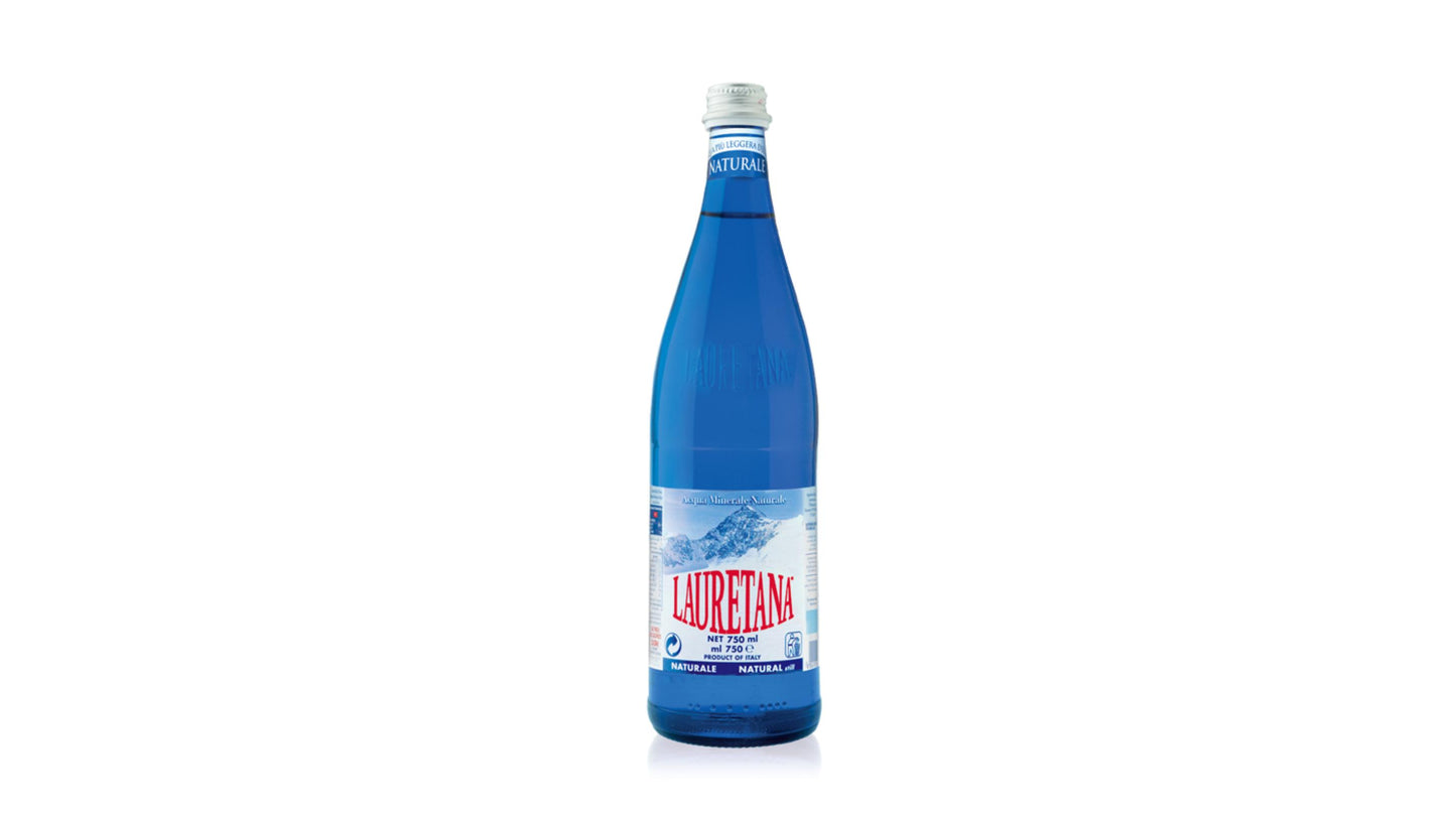 Lauretana, Natural Mineral Water Glass 1L