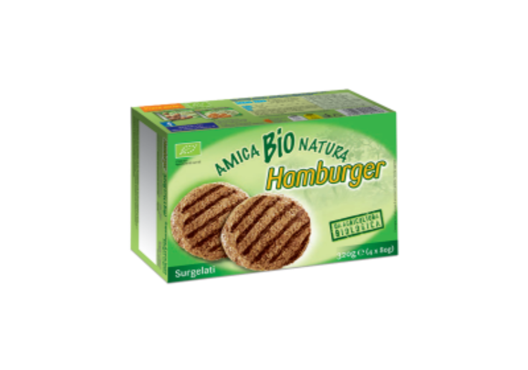 AMICA NATURA, BEEF BURGERS BIO 320G