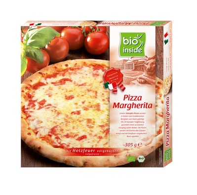 BIO INSIDE, PIZZA MARGHERITA 305G BIO