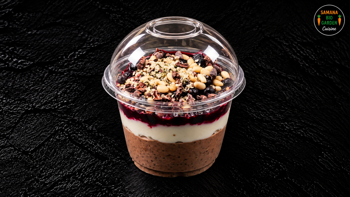 Cacao Chia Pudding
