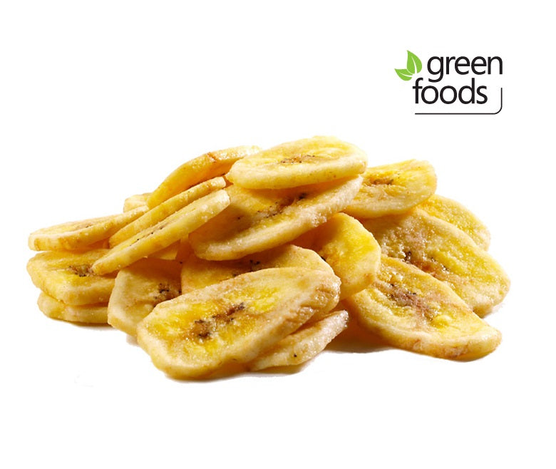 GREEN FOODS, BANANA CHIPS BIO 150G BIO