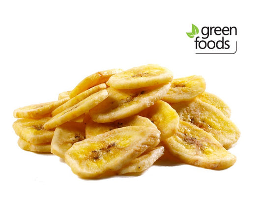 GREEN FOODS, BANANA CHIPS BIO 150G BIO