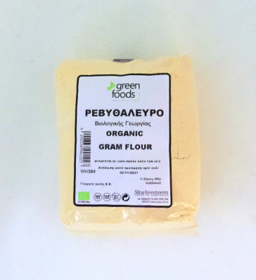 GREEN FOODS, CHICKPEA FLOUR BIO 400G