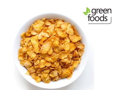 GREEN FOODS, CORN FLAKES SUGAR FREE 300G BIO