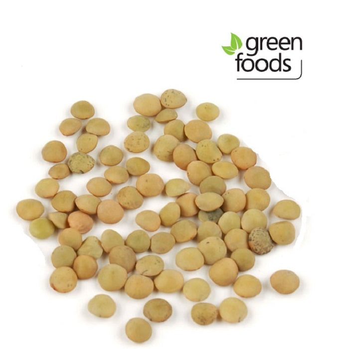GREEN FOODS, GREEK LENTILS 400G BIO