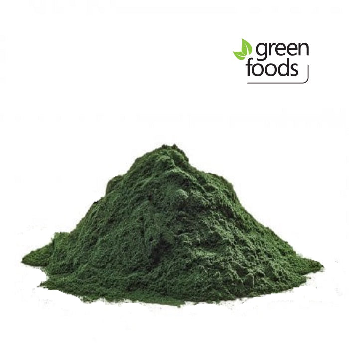 GREEN FOODS, SPIRULINA POWDER BIO 100G