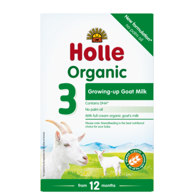 HOLLE, INFANT GOAT MILK FORMULA 3 (12m) 400G BIO