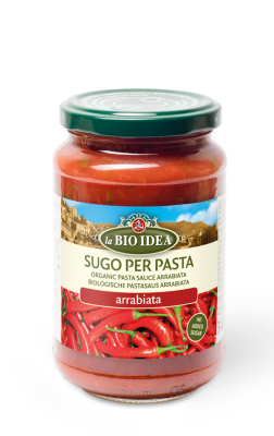 LA BIO IDEA, ARRABBIATA SAUCE 340G BIO