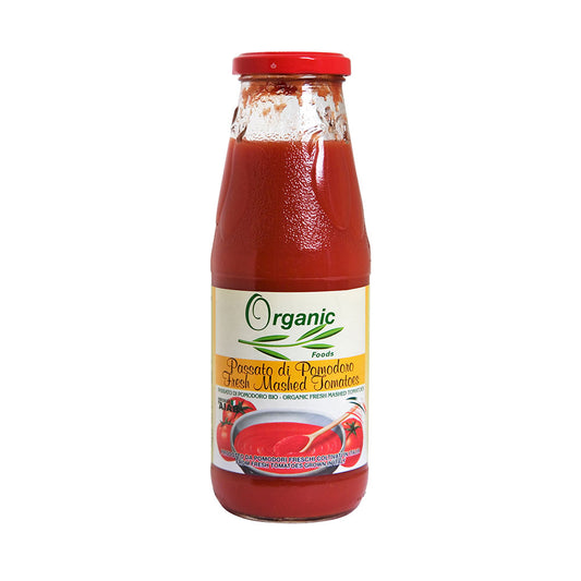 ORGANIC FOODS, PASSATA TOMATOES 690G BIO