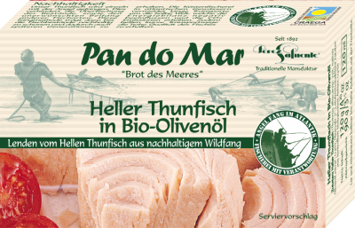 PANDOMAR, LIGHT YELLOW TUNA IN OLIVE OIL 120G