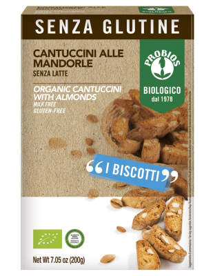 PROBIOS, CANTUCCINI BISCUITS WITH ALMONDS 200G BIO