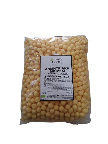 ORGANIC HONEY BALLS 375 G