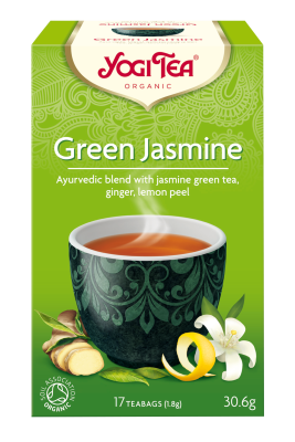YOGI, GREEN JASMINE TEA 17BAGS BIO