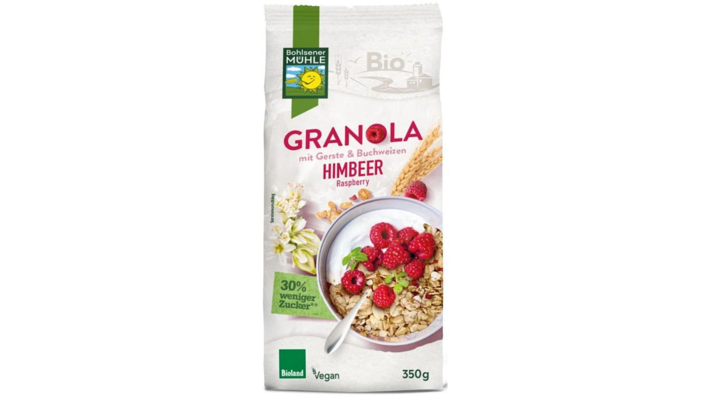 Bohlsener, Raspberry Granola 350G Bio
