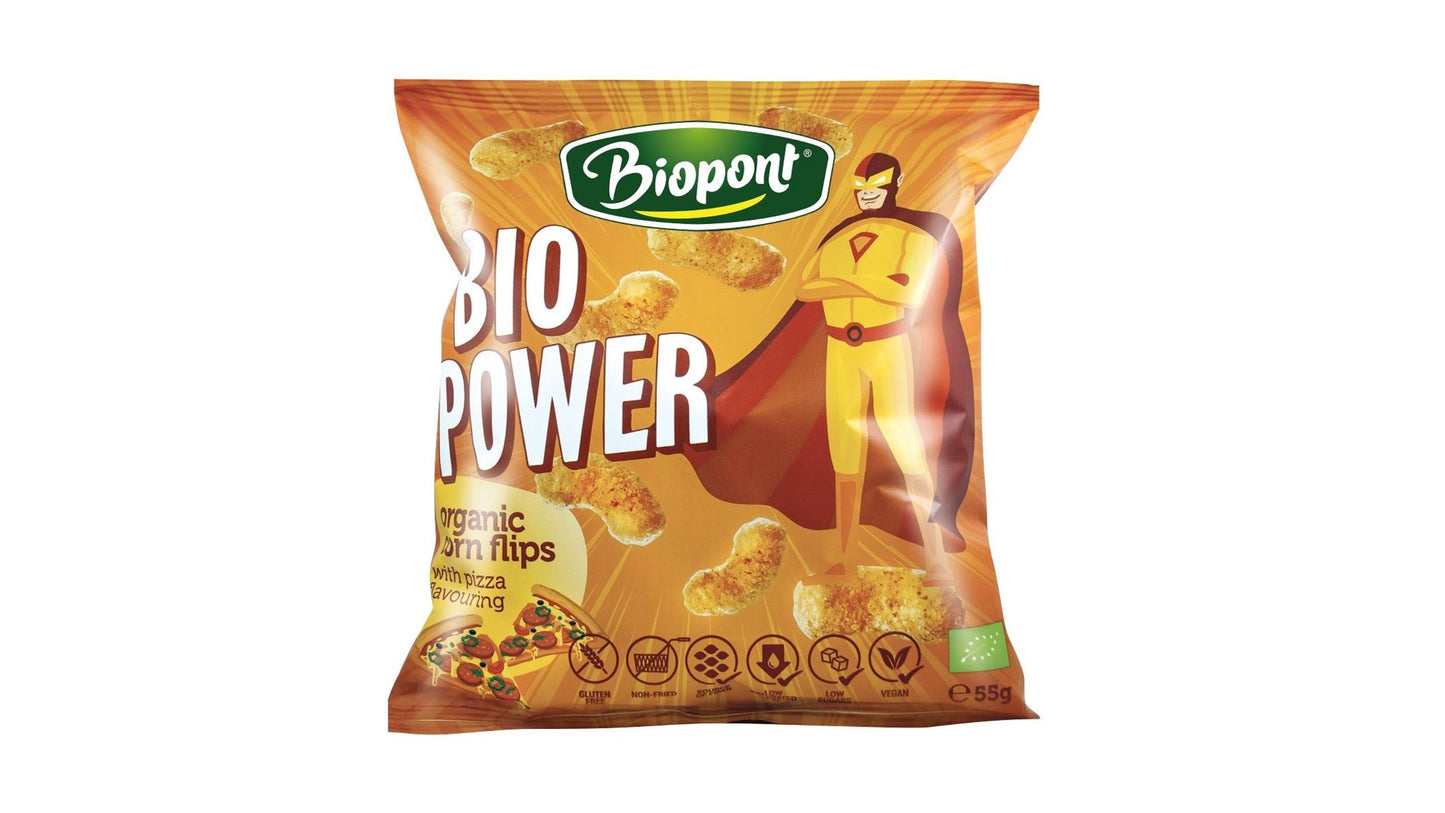 Biopont, Bio Power Pizza Snacks 55G Bio