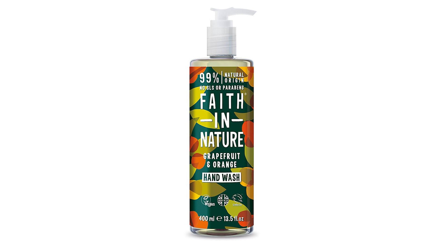 Faith In Nature, Grapefruit Orange Hand Wash 400Ml