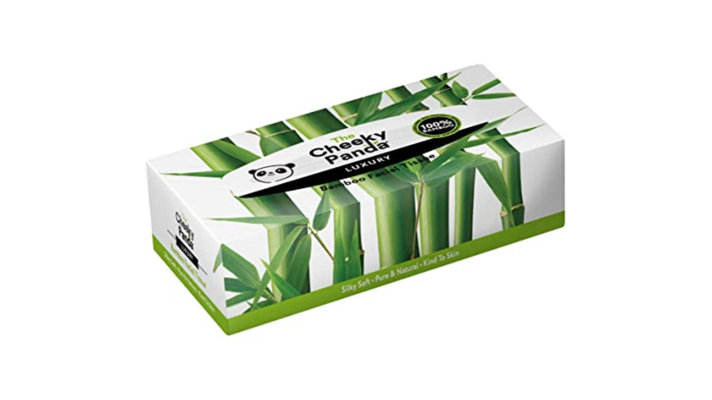 Cheeky Panda, Bamboo Facial Tissues Box (80 pcs)