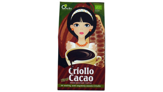 OLA BIO, RAW CRIOLLO CACAO 200G BIO