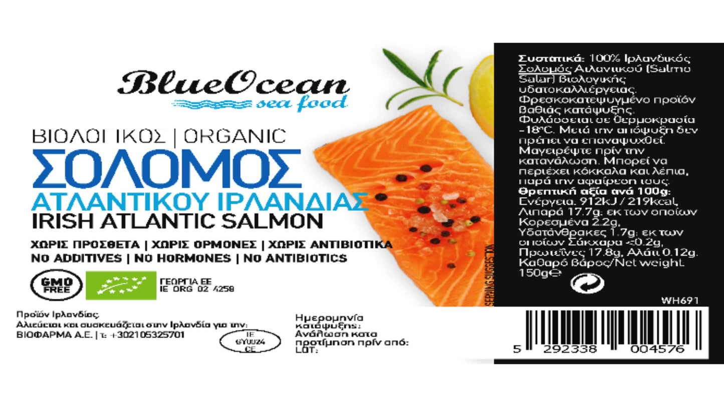 Blue Ocean Irish Salmon Bio 150g