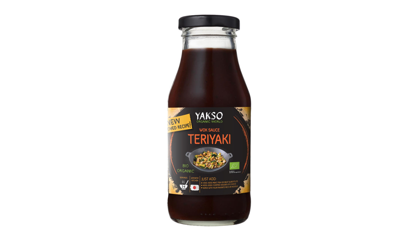 Yakso, Wok Sauce Teriyaki 240Ml Bio