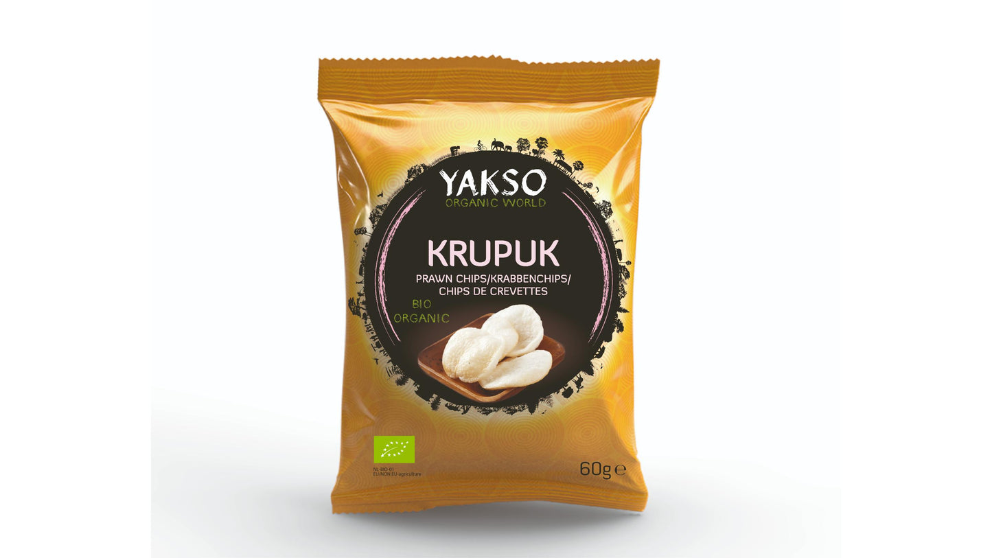 Yakso, Prawn Chips 60G Bio