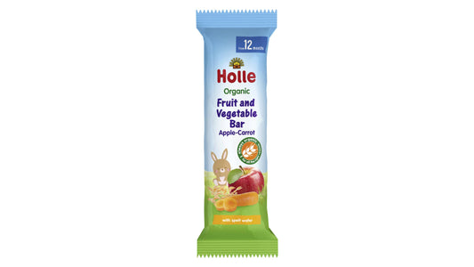 Holle, Fruit And Vegetable Bar Apple Carrot 25G Bio