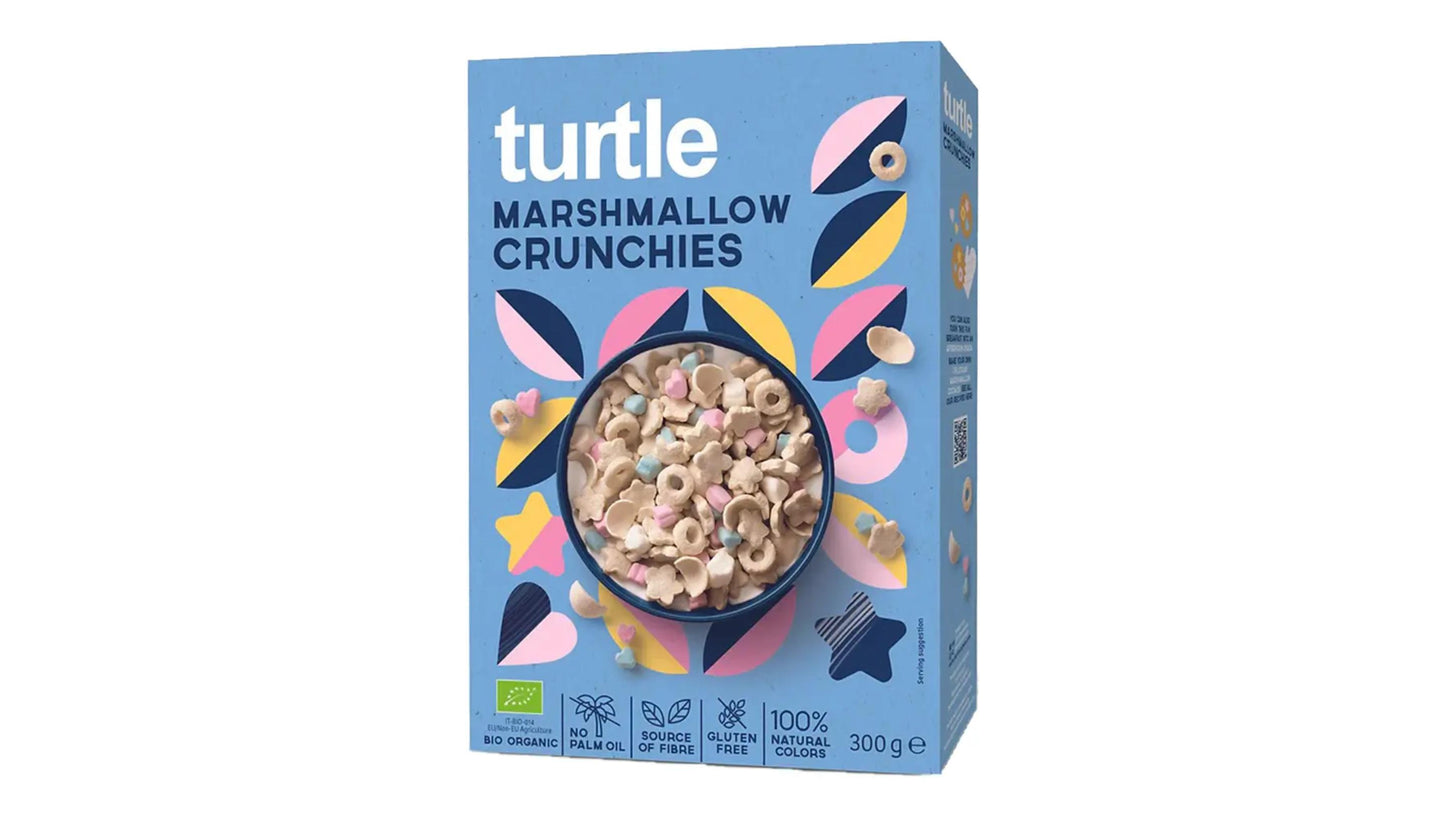 Turtle, Marshmallow Crunchies 300G Bio