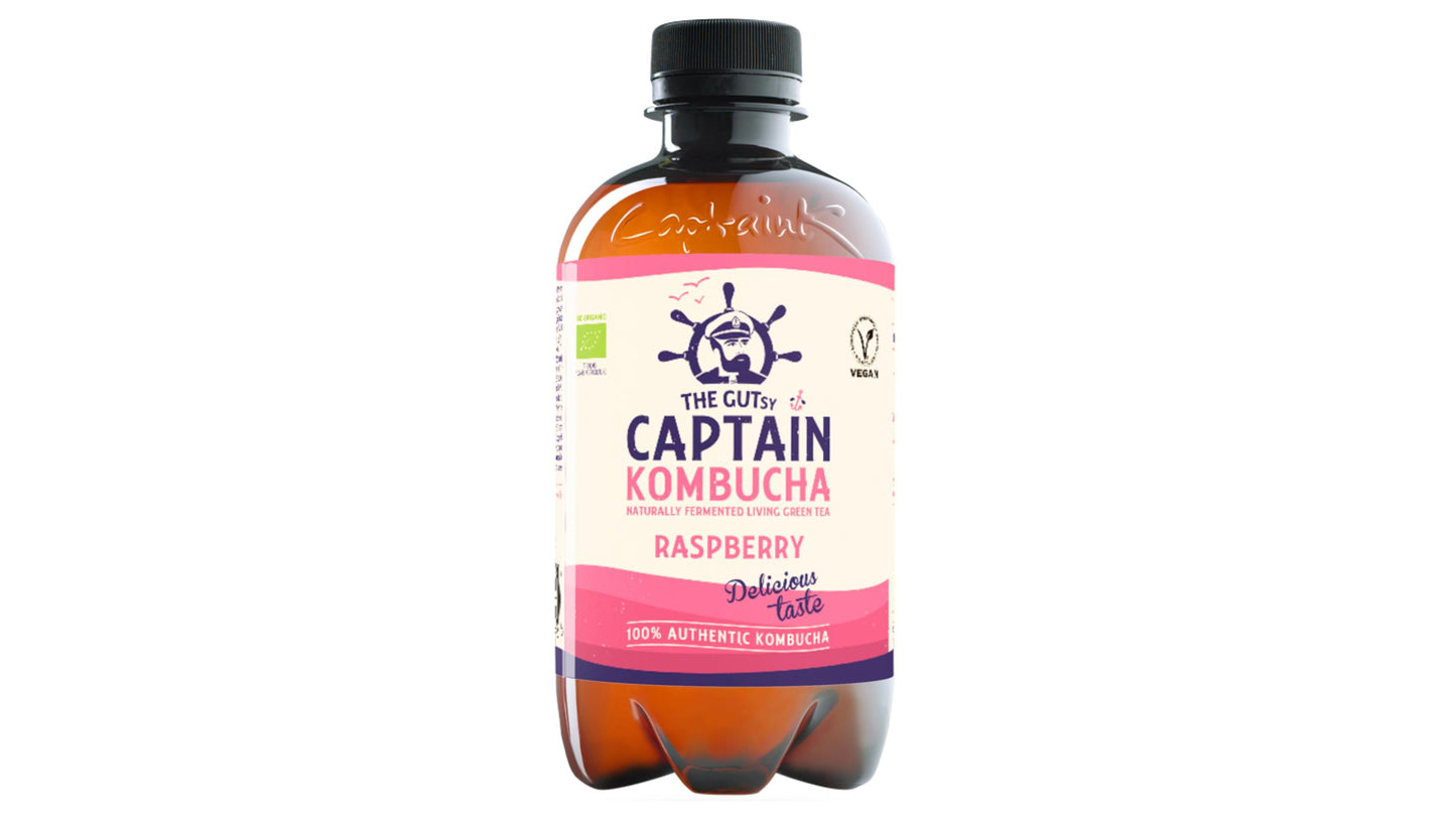 Captain Kombucha, California Raspberry 400Ml Bio