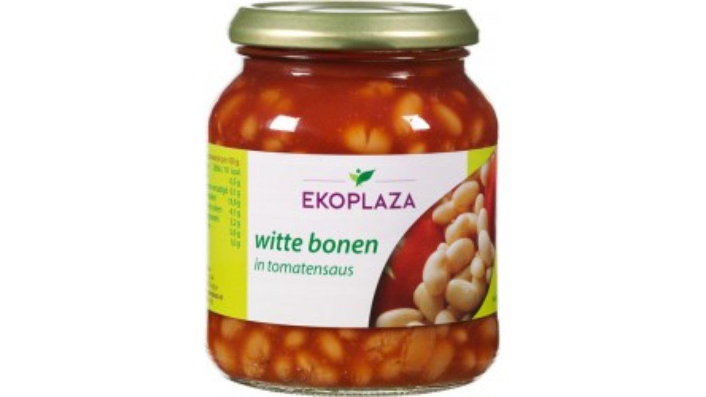 EKOPLAZA, BAKED BEANS IN TOMATO SAUCE 360G BIO