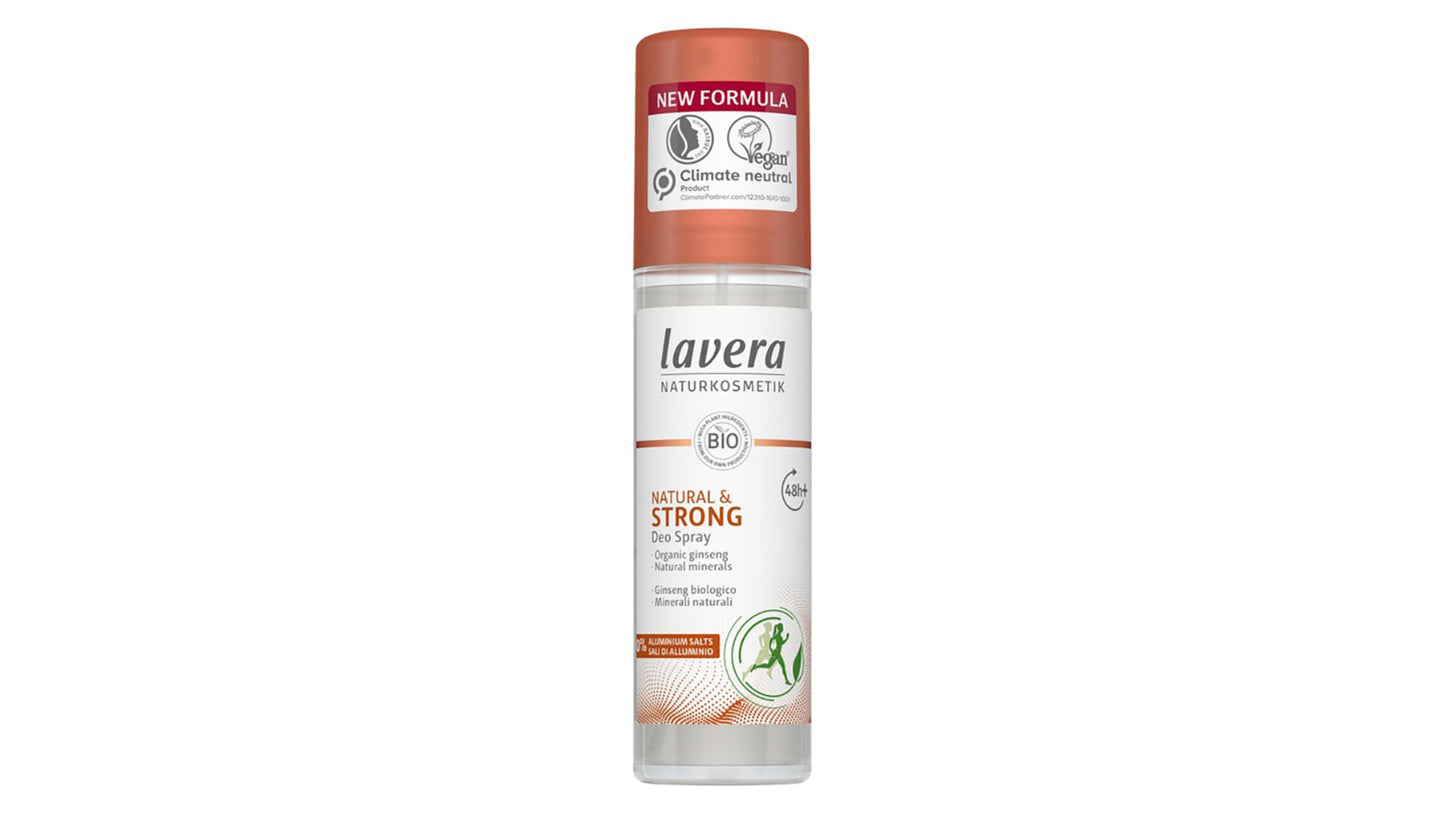 Lavera, Natural Strong Ginseng Deo Spray 75Ml