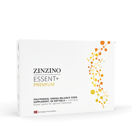ZINZINO ESSENT PLUS PREMIUM POLYPHENOL OMEGA BALANCE 60 SOFTGELS