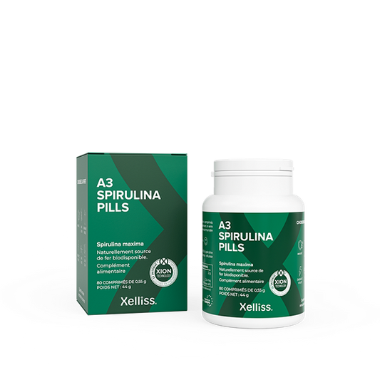 XELLISS A3 SPIRULINA PILLS 80PCS BIO