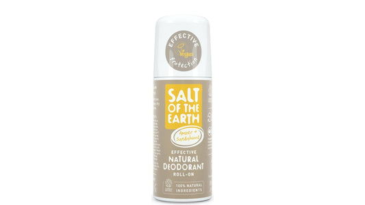 Salt Of The Earth, Amber Sandalwood Deo Roll On 75Ml