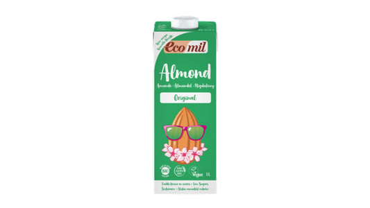 ECOMIL, ALMOND MILK WITH AGAVE 1L BIO
