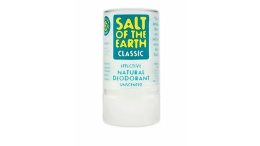 Salt Of The Earth, Crystal Classic Deodorant Unscented 90G